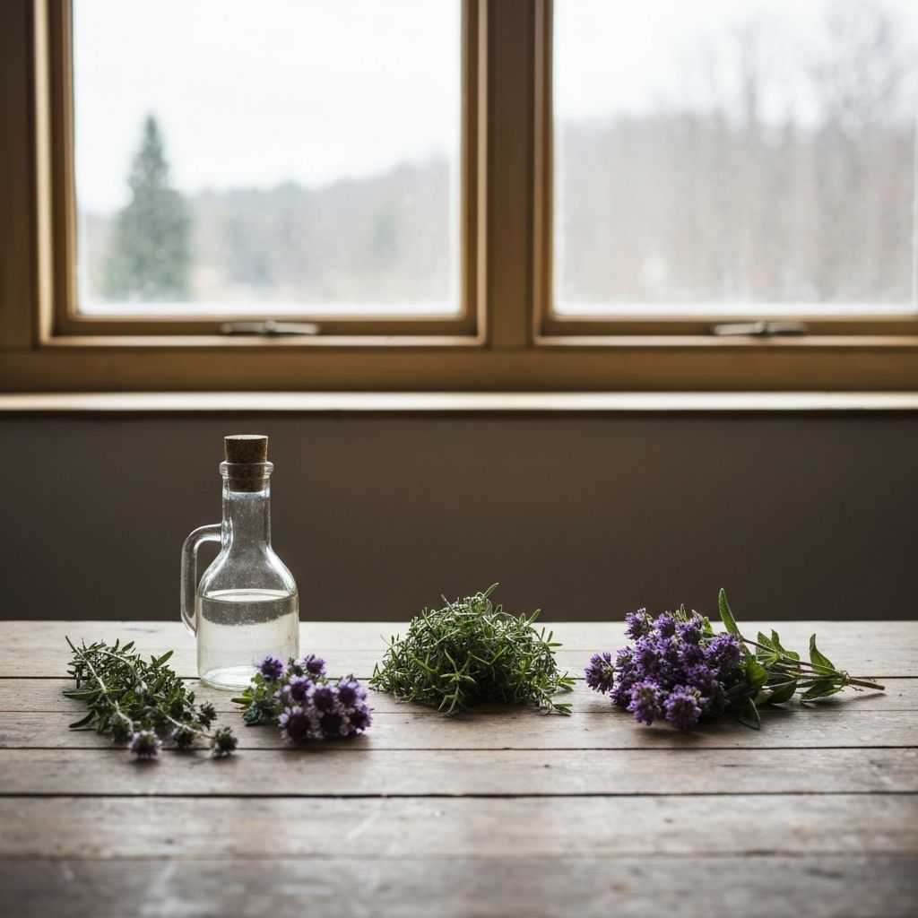 Alpine plant preparation and mountain herbs